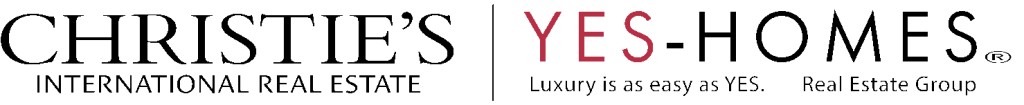 Yes Homes and Christies Combo Registered logo