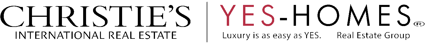 Yes Homes and Christies Combo Registered logo